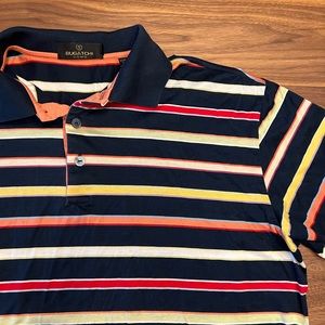 Bugatchi - Striped Polo - M